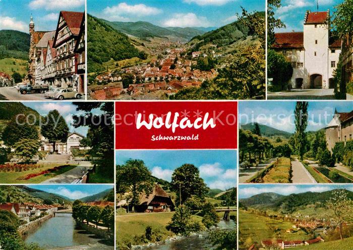 Wolfach Teilansichten Luftkurort im Schwarzwald