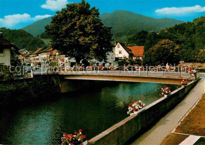 Wolfach Partie an der Kinzig