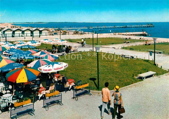 Venezia Lido Spiaggia Strand Promenade Restaurant Cafe