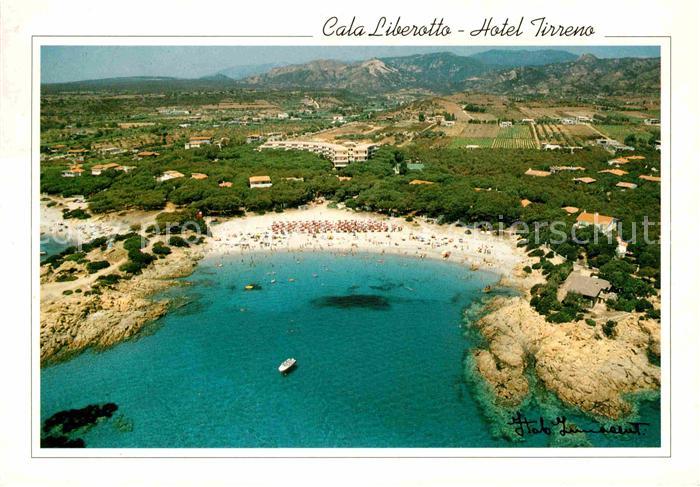 Orosei Cala Liberotto Hotel Tirreno veduta aerea