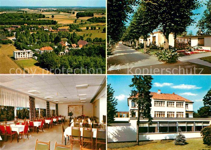 Lehmrade Rehabilitationsstaette Landschaftspanorama Fliegeraufnahme