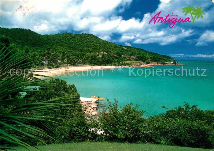 Antigua und Barbuda Panorama Kueste