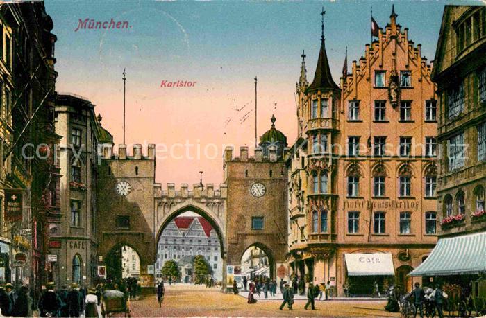 Muenchen Bayern Karlstor