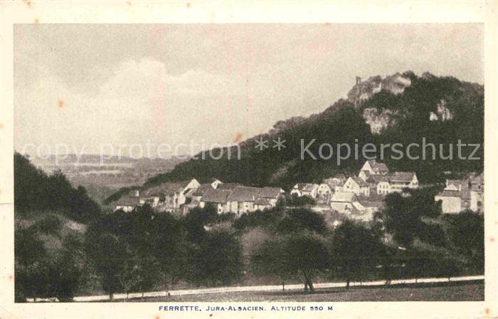 Ferrette Haut-Rhin Jura Alsacien