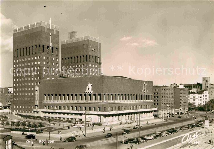 Oslo Norwegen Radhuset