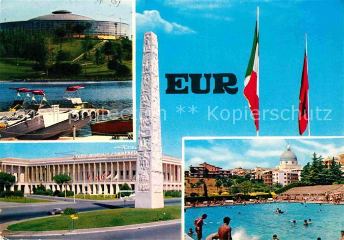 Eur Roma Stadion Boote Centro Communale Schwimmbad