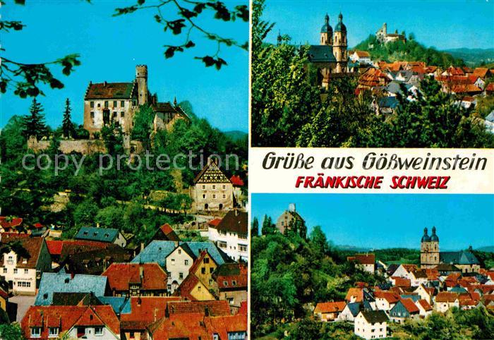 Goessweinstein Schloss Kirche Panorama