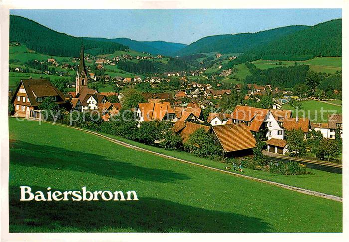 Baiersbronn Schwarzwald Panorama
