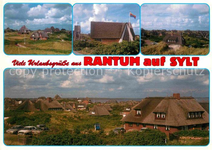 Rantum Sylt Inselhaeuser Panorama