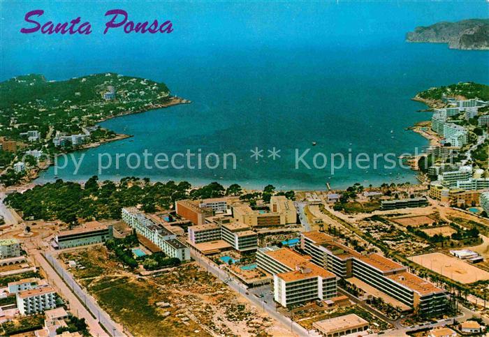 Santa Ponsa Mallorca Islas Baleares Fliegeraufnahme