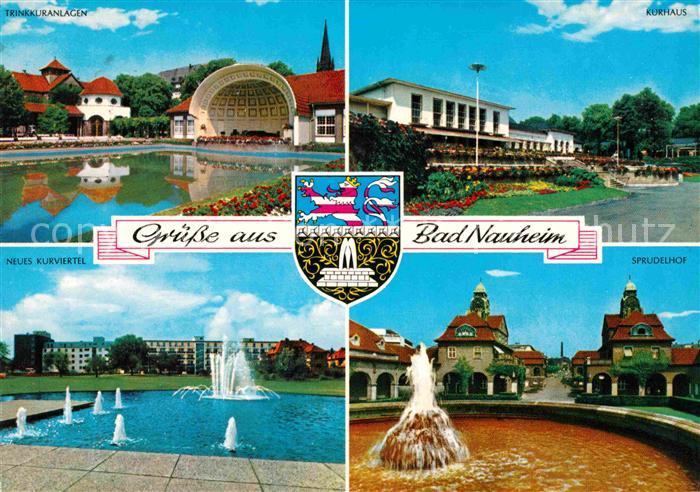 Bad Nauheim Trinkkuranlagen Kurhaus Neues Kurviertel Sprudelhof