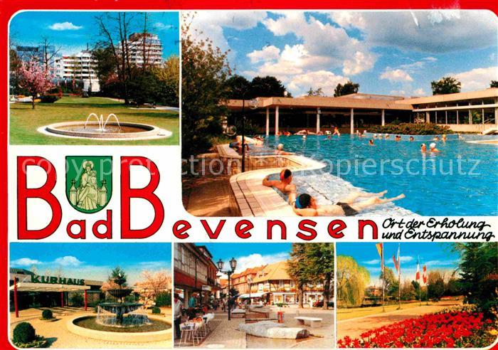Bad Bevensen Kuranlagen Schwimmbad Kurhaus Kurpark