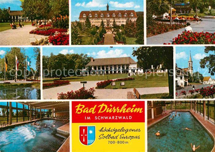 Bad Duerrheim Kurpark Kurhaus Hallenbad Bewegungsbad