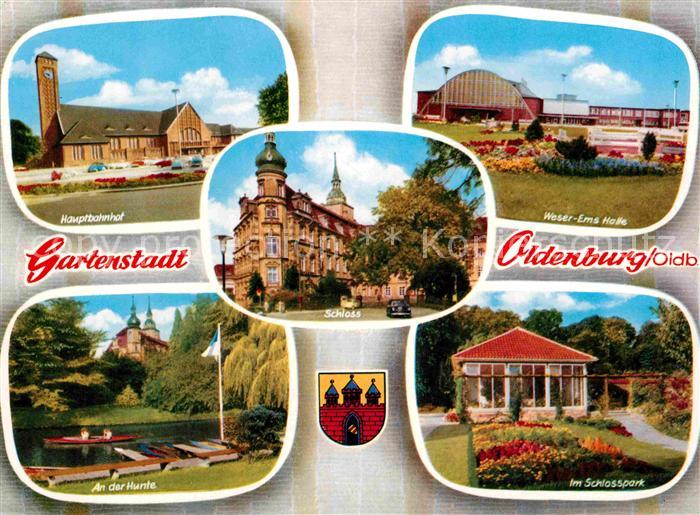 Oldenburg Niedersachsen Hauptbahnhof Weser Ems Halle An der Hunte Schlosspark Sc