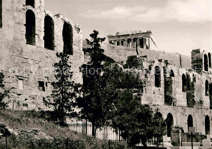 Athen Griechenland Odeon of Herodes Atticus