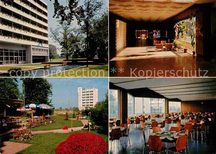 Bad Windsheim Sanatorium Frankenland Halle Minigolf Speisesaal