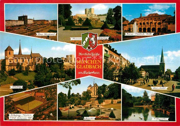MoeNCHENGLADBACH NRW Haus Westland Museum Abteiberg Kaiser Friedrich Halle Alte