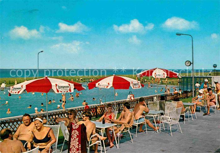 Cuxhaven Doese Nordseebad Seewasserschwimmbad Steinmarne