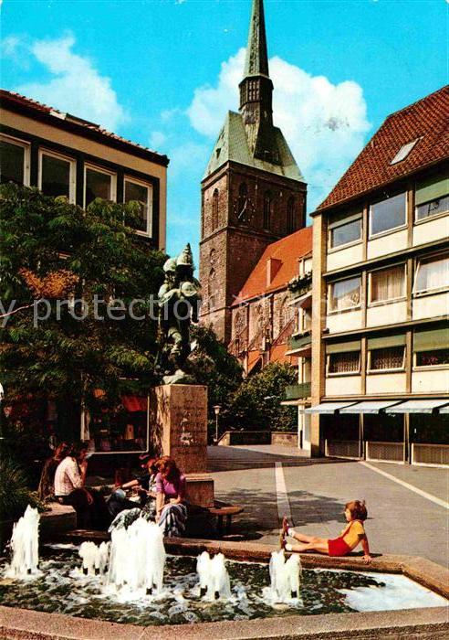 HILDESHEIM  CITY Huckup und St Andreaskirche