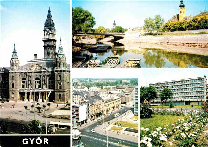 Gyoer Orts und Teilansichten