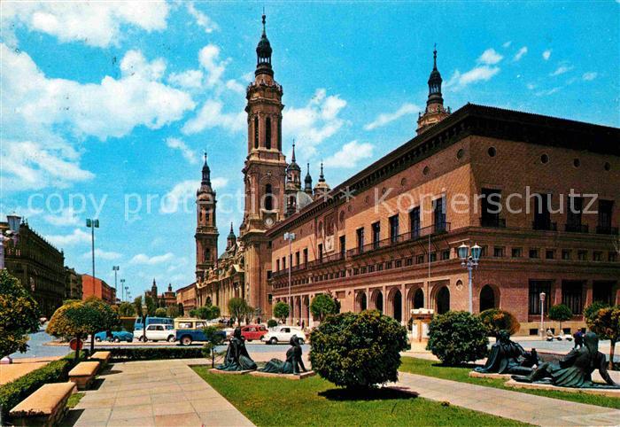 Zaragoza Saragossa Espana Plaza de Nitre Sra de El Pilar