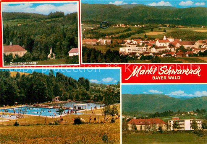 Markt Schwarzach Zum Degenberg Panorama Schwimmbad