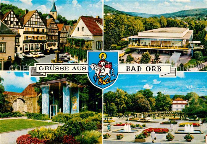 Bad Orb Teilansicht Kurhaus Park