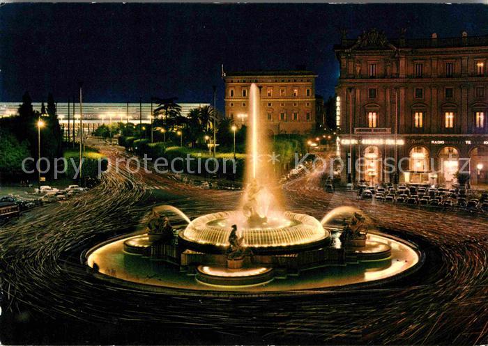 Roma Rom Piazza della Repubblica Fontana delle Naiadi