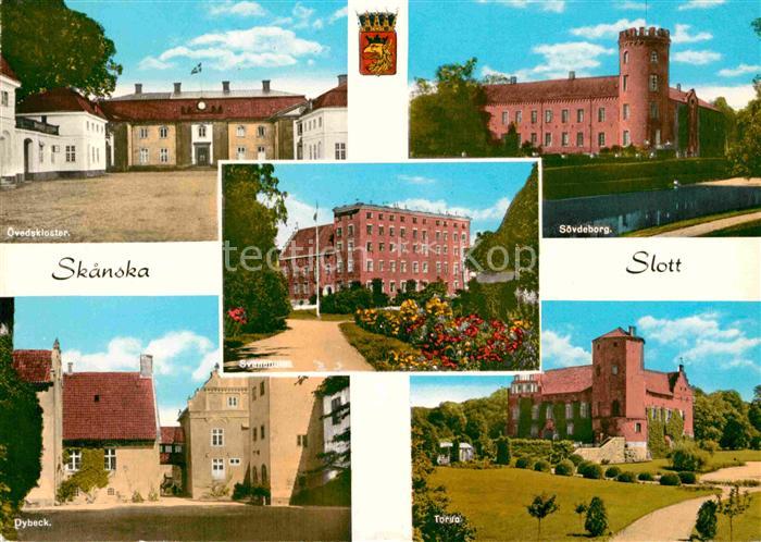 Schweden Skanska Slott oevedskloster Soevdeborg Svanehofed Pybeck Torua