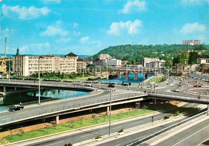 SAARBRueCKEN Saarland Stadtautobahn