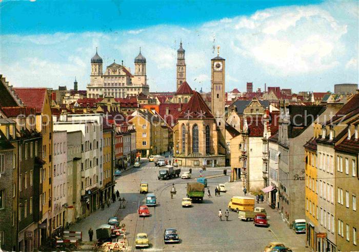 Augsburg Jakobskirche Rathaus Perlachturm