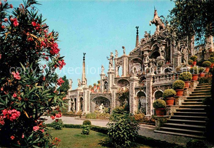 Isola Bella Lago Maggiore Particolare dei giardini
