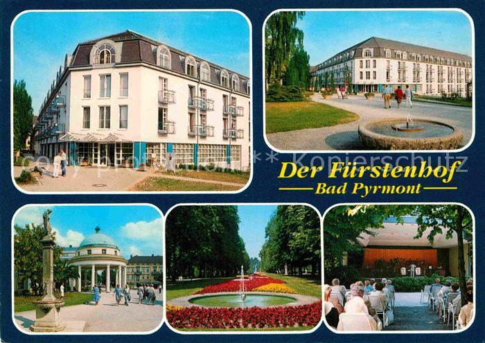 Bad Pyrmont Der Fuerstenhof Kurpark Pavillon Kurkonzert