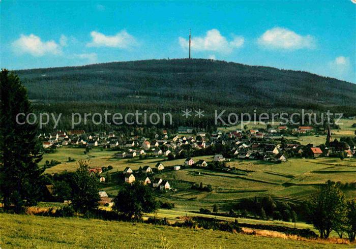 Bischofsgruen mit Ochsenkopf