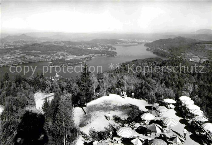 Woerthersee Blick vom Pyramidenkogel