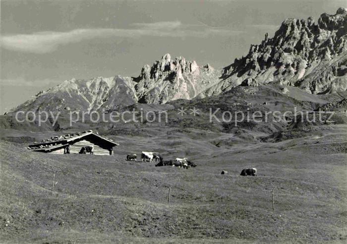 Seiser Alm Dolomiten mit Rotzaehne