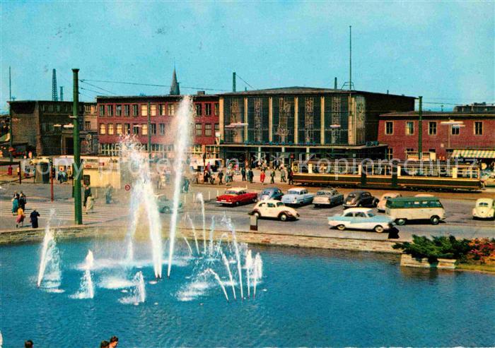 DORTMUND  CITY Hauptbahnhof Wasserspiele