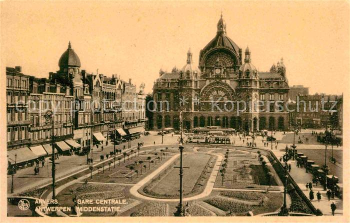 Antwerpen Anvers Gare Centrale Middenstatie