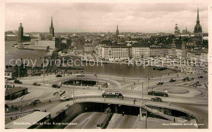 Stockholm Utsikt fran Katarinahissen