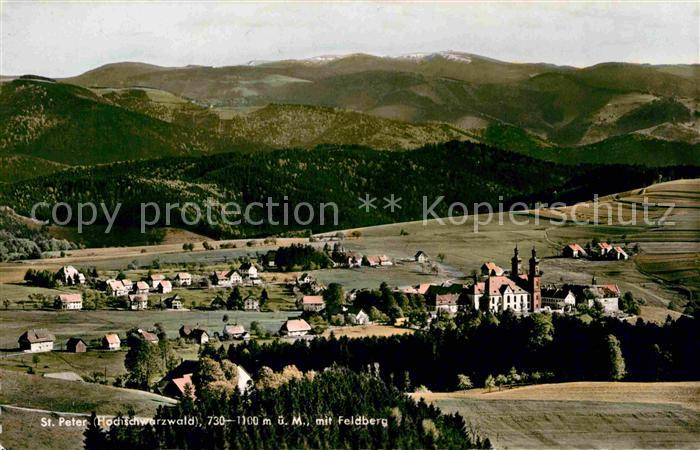 St Peter Schwarzwald Fliegeraufnahme
