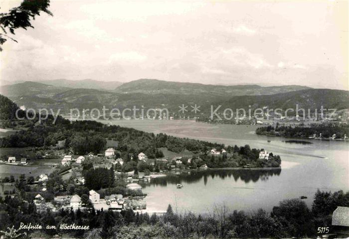 Reifnitz Woerthersee Fliegeraufnahme mit Woerther-See