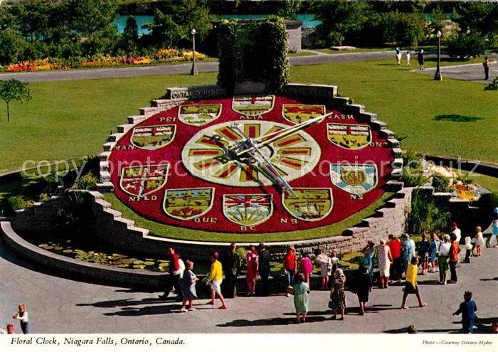 Ontario Canada Floral Clock Niagara Falls