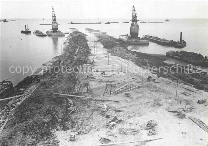 Den Oever Aanlag van de Oosterlkijke leidam