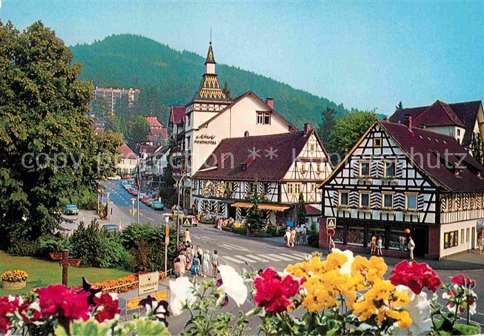 Bad Herrenalb Fachwerk Ortspartie