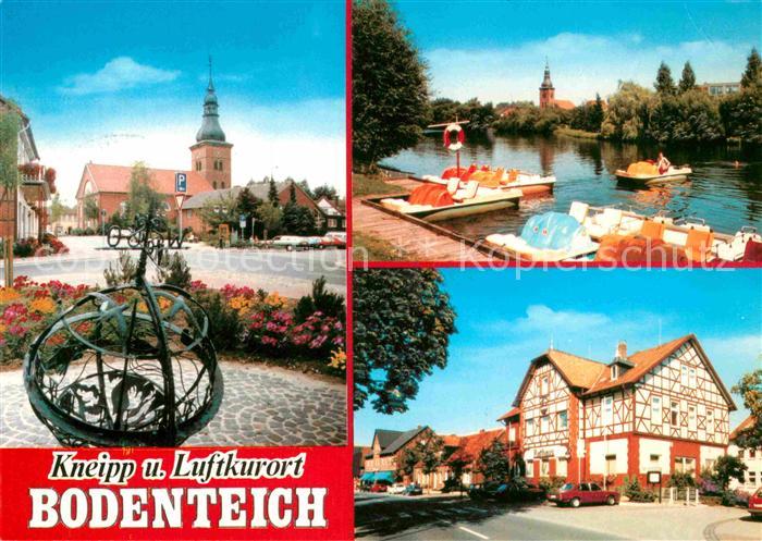Bodenteich Bad Ortspartien und Tretboote