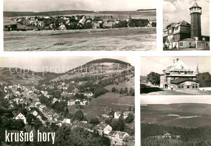 Krusne Hory Fliegeraufnahme