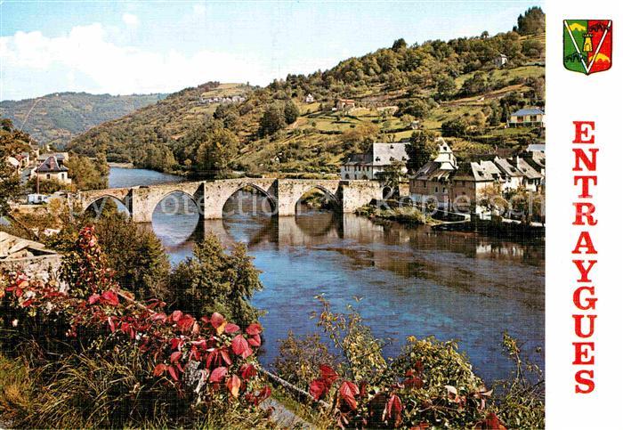 Entraygues-sur-Truyere Valee du Lot Bruecke