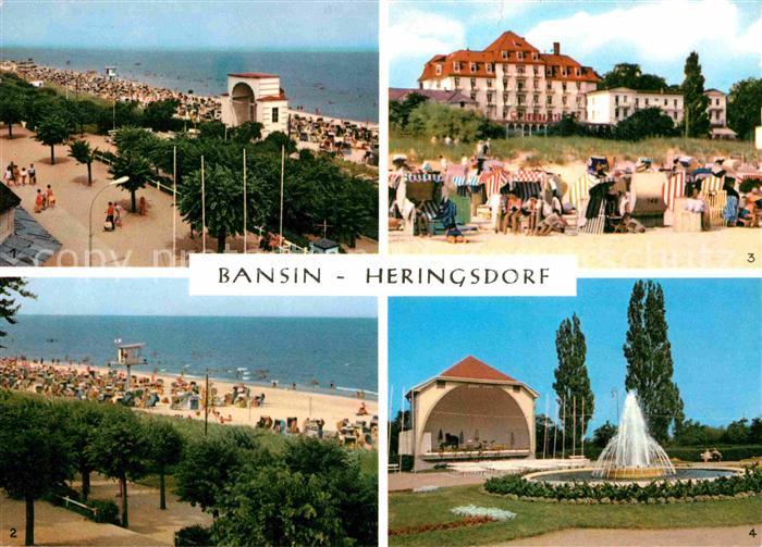 Bansin Ostseebad Heringsdorf Strand Konzertplatz