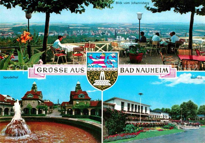 Bad Nauheim Blick vom Johannisberg Sprudelhof Kurhaus