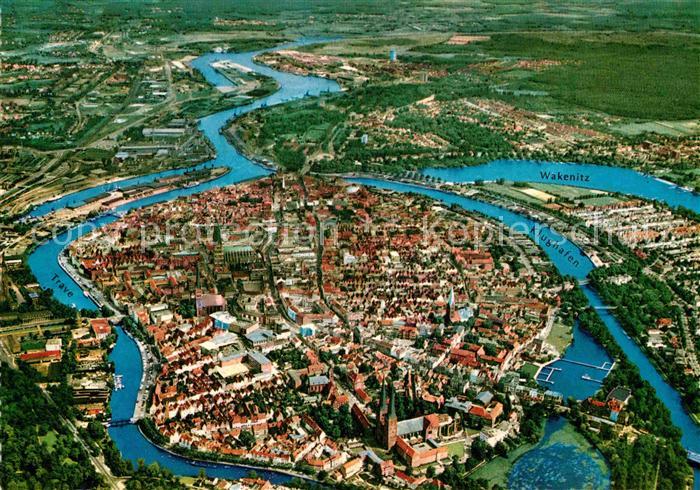 LueBECK  CITY Fliegeraufnahme